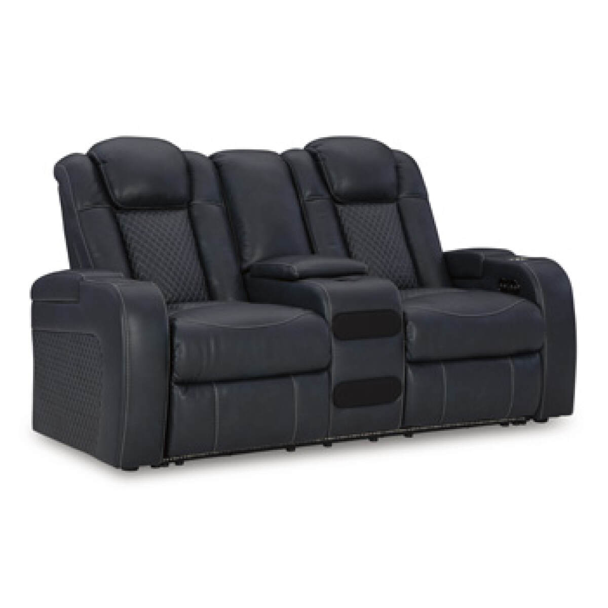 8954def5229c3d58f061ac53cad41d93 Fyne-Dyme Power Reclining Loveseat with Console - Image 1