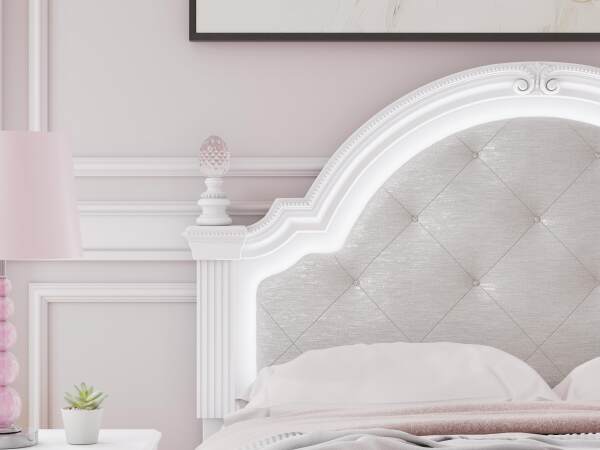 Kozlani Full Upholstered Panel Headboard - Image 7