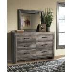 Wynnlow Queen Crossbuck Panel Bed, Dresser and Mirror - Image 8