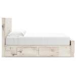 Lawroy King Panel Bed with Storage, Dresser and Mirror - Image 16