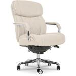 Sutherland Quilted Leather Office Chair, Light Ivory - 44813C-LZB - Image 3