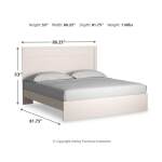 Stelsie King Panel Bed, Dresser and Mirror - Image 6
