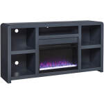 Taylor 66" Fireplace Console MYY1940-WHI - Image 7