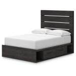 Hollivern Full Panel Bed with Storage - Image 6