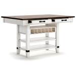 Valebeck Counter Height Dining Table and 6 Barstools - Image 5
