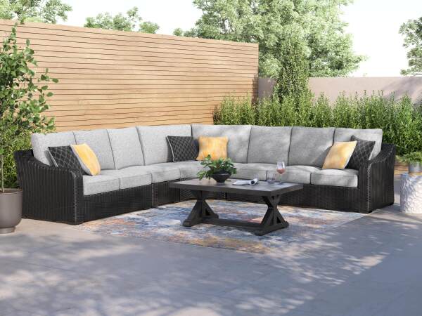 Beachcroft 5-Piece Outdoor Sectional - Image 20