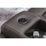 Fyne-Dyme Power Reclining Loveseat with Console - Image 9
