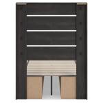 Hollivern Twin Panel Bed with Storage - Image 7