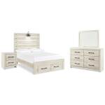 Cambeck Full Panel Bed, Dresser, Mirror and Nightstand