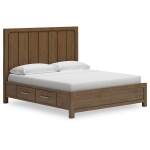 Cabalynn King Panel Bed with Storage, Dresser and Mirror - Image 12