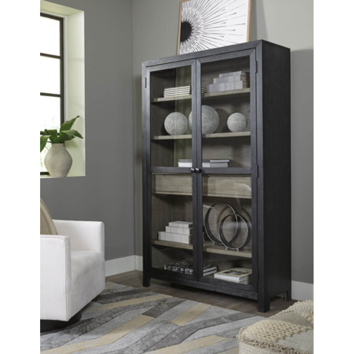 8ba7ae5523fb4e6b8b6487674b7ae62c Lenston Accent Cabinet - Image 1