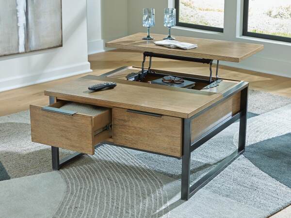 Montia Lift-Top Coffee Table - Image 8