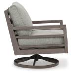 Hillside Barn Outdoor Swivel Lounge with Cushion - Image 5