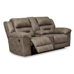 Stoneland Reclining Loveseat with Console