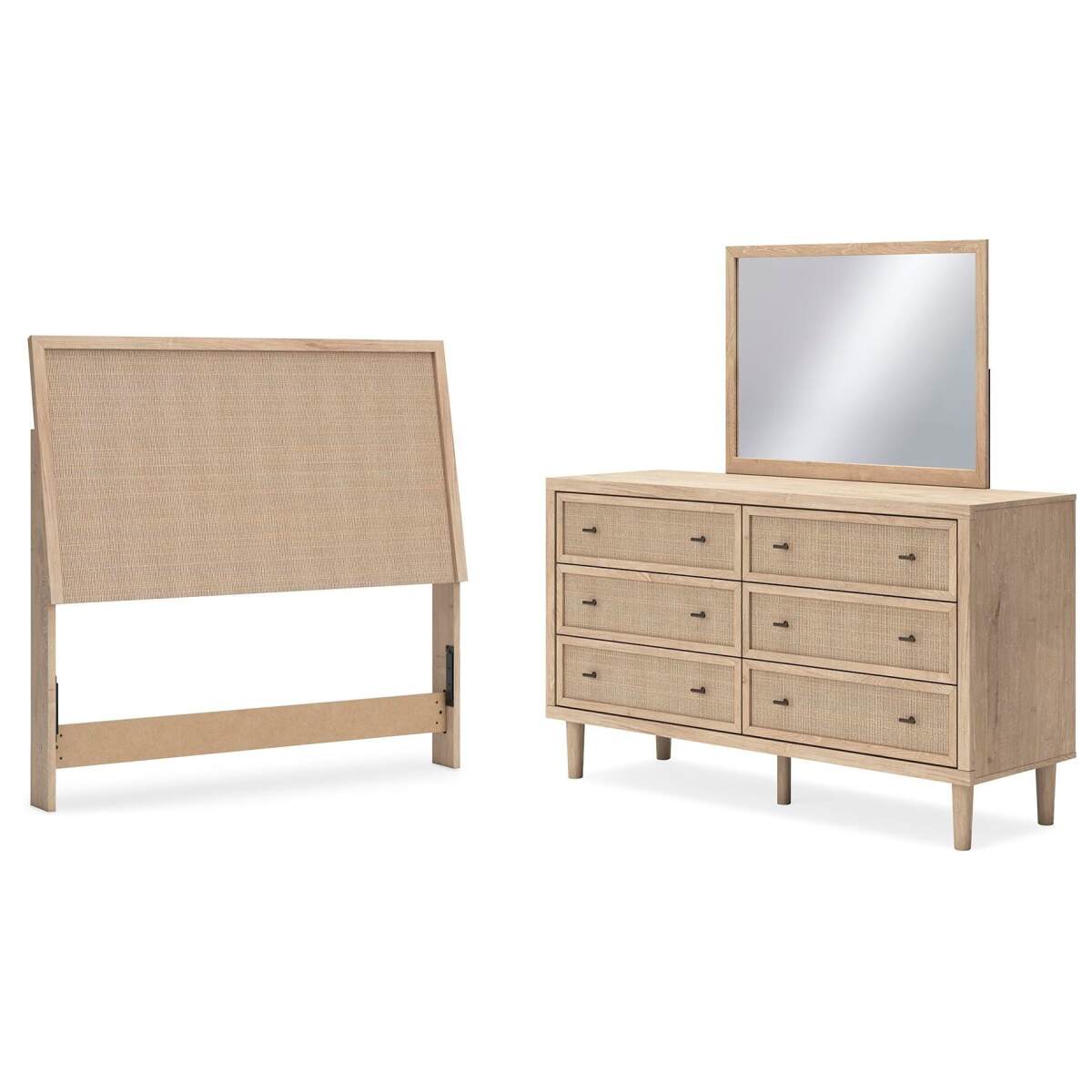 8c544f0a4cfb411c5b2d2782cf73635d Cielden Full Panel Bed, Dresser and Mirror - Image 1