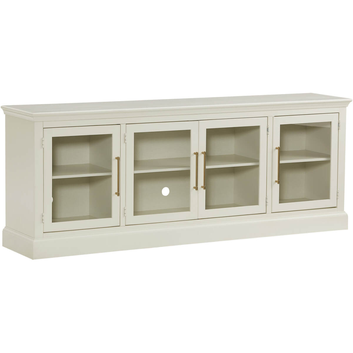 8c54904054b6a5aff7041a2aae569683 Byron 84" Console W/ 4 Doors MBB1260-BLK MBB1260-BLK - Image 1