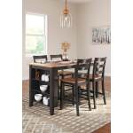 Gesthaven Counter Height Dining Table and 4 Barstools - Image 3
