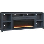 Taylor 84" Fireplace Console MYY1960-MBL - Image 6