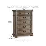 Ardenfield California King Sleigh Bed, Chest and Nightstand - Image 7