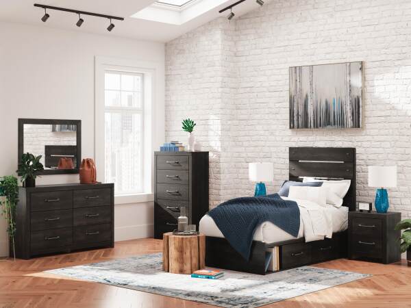 Hollivern Twin Panel Storage Bed - Image 13