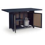East Beach Outdoor Bar Table with Fire Pit - Image 6