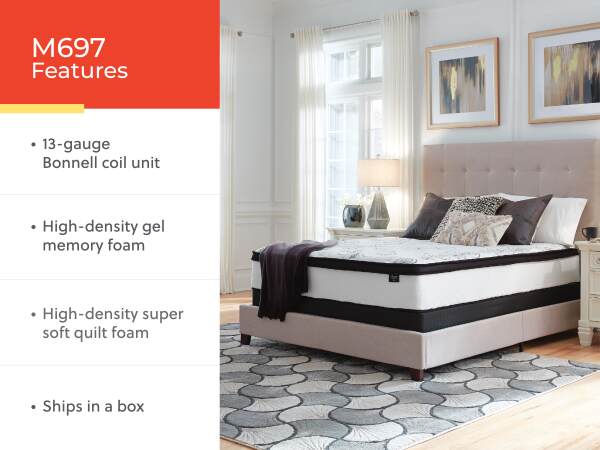 Chime 12 Inch Hybrid Twin Mattress in a Box - Image 7