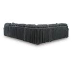 Midnight-Madness 4-Piece Sectional with Chaise - Image 4
