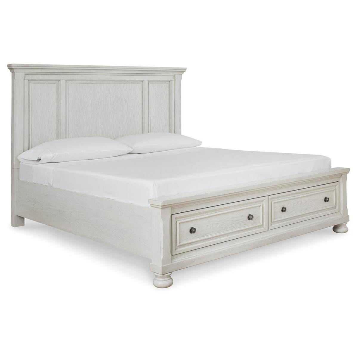 8e9b3a430ffd261c16f28be175abf8bd Robbinsdale King Panel Storage Bed - Image 1