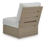 Kimpton Isle Outdoor Armless Chair with Cushion - Image 6