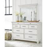 Kanwyn King Upholstered Storage Bed, Dresser, Mirror and Nightstand - Image 14