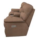 James Power Reclining Loveseat w/ Headrest & Console - U49521 - Image 3