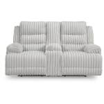 Rhines Falls Power Reclining Loveseat with Console - Image 5