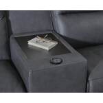 ModZ 6-Piece Power Reclining Sectional with Audio Console - Image 7