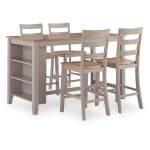 Harperfeld Dining Table and 4