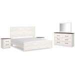 Gerridan King Panel Bed, Dresser, Mirror and 2 Nightstands - Image 3
