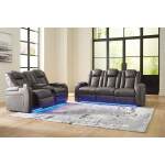 Fyne-Dyme Power Reclining Sofa and Loveseat - Image 2