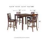 Bennox Counter Height Dining Table and Bar Stools (Set of 5) - Image 5