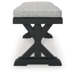 Beachcroft Outdoor Bench with Cushion - Image 7