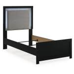 Maeling Twin Upholstered Panel Bed - Image 5