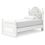 Kozlani Twin Upholstered Panel Storage Bed - Image 7