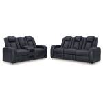 Fyne-Dyme Power Reclining Sofa and Loveseat