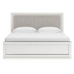Zuraleus King Upholstered Panel Platform Bed - Image 6