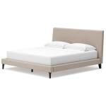 Cielden King Upholstered Bed with Roll Slats - Image 5