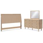 Cielden King Panel Headboard, Dresser and Mirror
