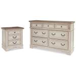 Realyn Dresser and 2 Nightstands