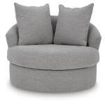 UrbanCrest Swivel Accent Chair - Image 4