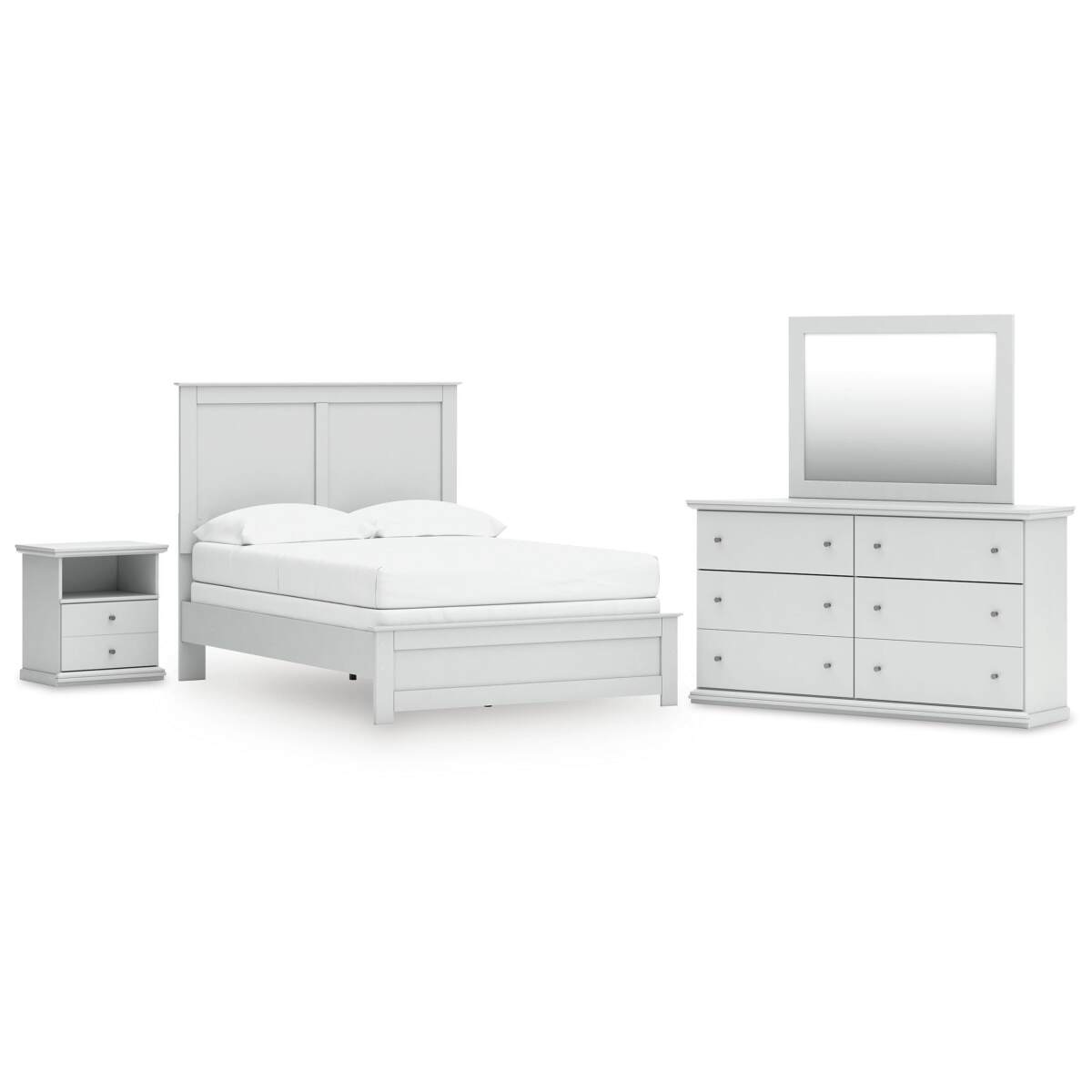 91ab81626c340be2231e34a8006f27a9 Bostwick Shoals Full Panel Bed, Dresser, Mirror and Nightstand - Image 1