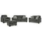 Lonoke Sofa, Loveseat, Oversized Chair and Ottoman
