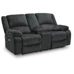 Draycoll Power Reclining Loveseat with Console - Image 2