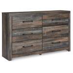Drystan Full Bookcase Bed with 2 sided Storage, Dresser and Nightstand - Image 4